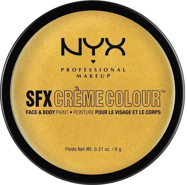 NYX Professional Makeup SFX Creme Colour™ make-up arcra és testre árnyalat 11 Gold 6 g