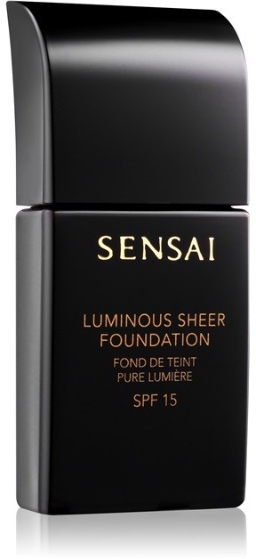 Sensai Luminous Sheer élénkítő folyékony make-up SPF 15 árnyalat LS202 Ochre Beige 30 ml