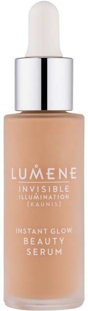 Lumene Invisible Illumination azonnali bőrélénkítő szérum - make-up minden bőrtípusra árnyalat Universal Dark 30 ml