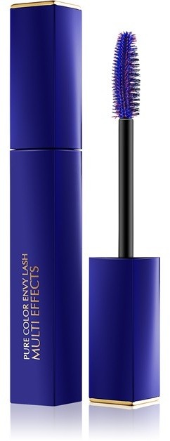 Estée Lauder Pure Color Envy Lash Multi Effects hosszabbító, göndörítő és dúsító szempillaspirál árnyalat 02 Blue 6 ml