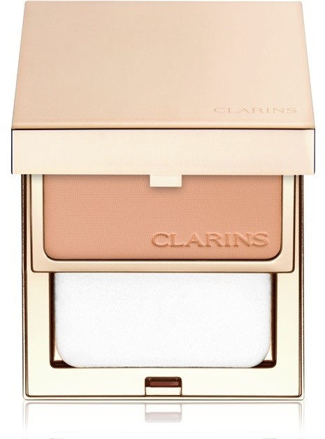 Clarins Face Make-Up Everlasting Compact Foundation tartós kompakt make-up SPF 9 árnyalat 114 Cappuccino 10 g