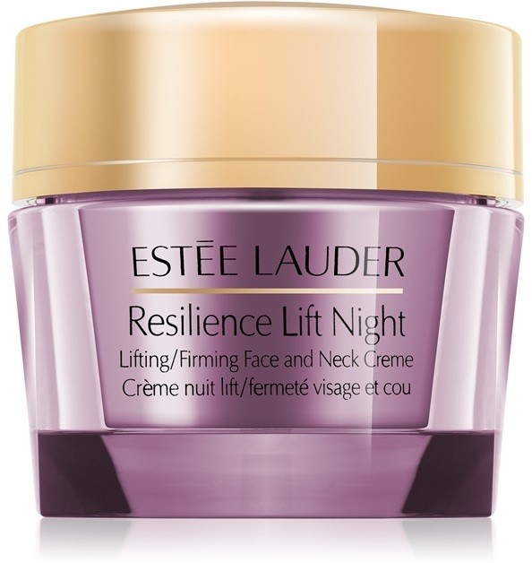 Estée Lauder Resilience Lift Night éjszakai liftinges kisimító krém az arcra és a nyakra  50 ml