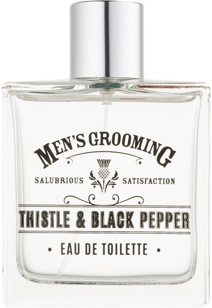 Scottish Fine Soaps Men’s Grooming Thistle & Black Pepper eau de toilette férfiaknak 100 ml