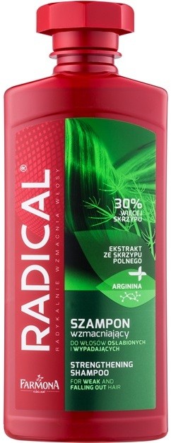 Farmona Radical Hair Loss erősítő sampon a gyenge, hullásra hajlamos hajra  400 ml