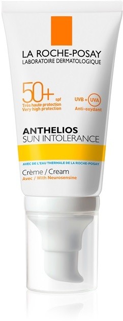 La Roche-Posay Anthelios Sun Intolerance nyugtató védő krém a nagyon érzékeny és intoleráns bőrre SPF 50+  50 ml