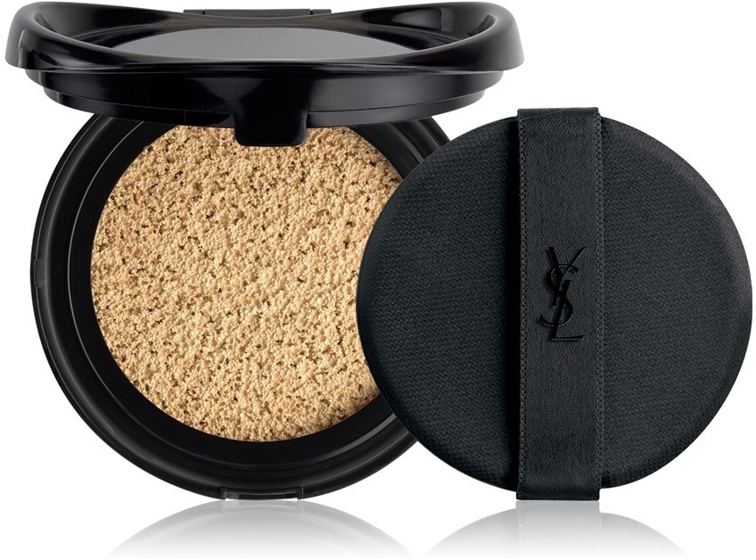 Yves Saint Laurent Encre de Peau Le Cushion hosszantartó szivacsos make-up  SPF 23 utántöltő árnyalat B50 Beige 14 g