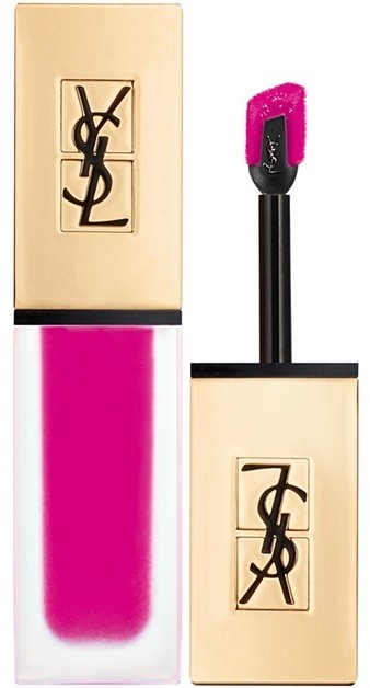 Yves Saint Laurent Tatouage Couture ultra mattító folyékony ajakrúzs árnyalat 03 Rose Ink - Bright Pink 6 ml