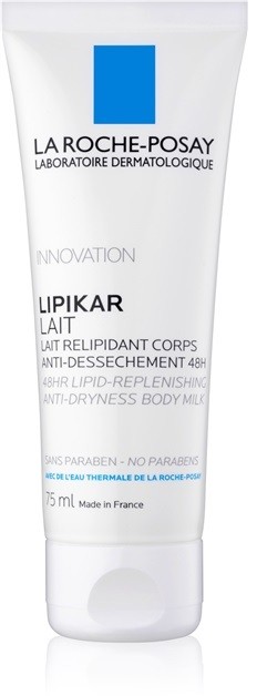 La Roche-Posay Lipikar lipid helyreállító testtej bőrkiszáradás ellen  75 ml