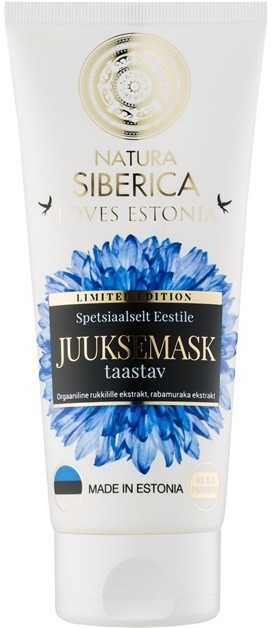 Natura Siberica Loves Estonia megújító maszk a károsult hajra  200 ml