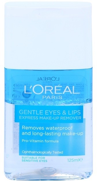 L’Oréal Paris Gentle szem és szájlemosó az érzékeny arcbőrre  125 ml