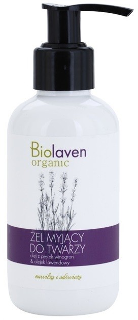 Biolaven Face Care frissítő tisztító arcgél levendulával  150 ml