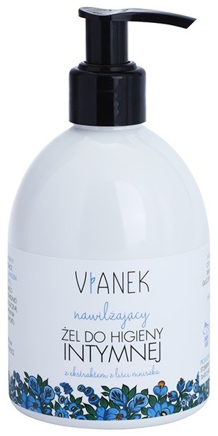 Vianek Moisturising nyugtató intim higiéniás gél pitypanglevél kivonattal  300 ml