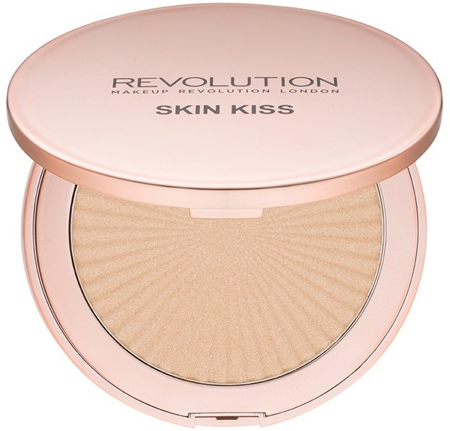Makeup Revolution Skin Kiss élénkítő árnyalat Golden Kiss 14 g
