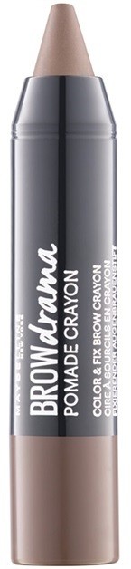 Maybelline Brow Drama szemöldök pomádé árnyalat Dark Brown  1,3 g