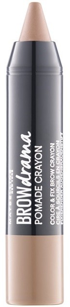 Maybelline Brow Drama szemöldök pomádé árnyalat Medium Brown  1,3 g