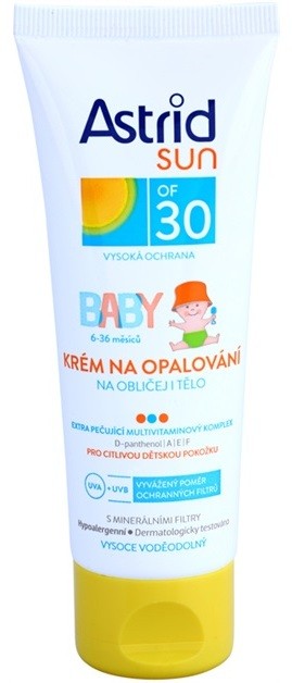 Astrid Sun Baby napozókérm gyerekeknek SPF 30  75 ml