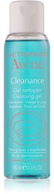 Avène Cleanance tisztító gél problémás és pattanásos bőrre  100 ml