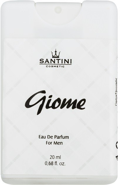 SANTINI Cosmetic Giome eau de parfum férfiaknak 20 ml utazó csomag
