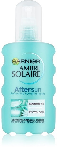 Garnier Ambre Solaire Frissítő és hidratáló spray napozás után  200 ml