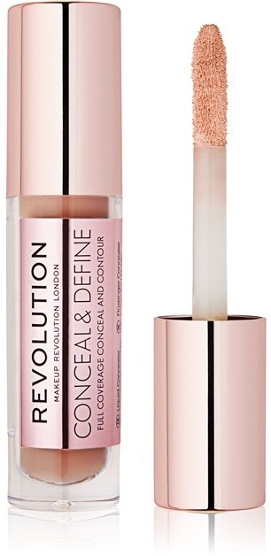 Makeup Revolution Conceal & Define folyékony korrektor árnyalat C11 3,4 ml