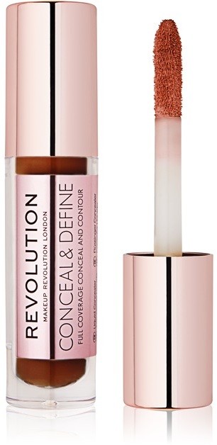 Makeup Revolution Conceal & Define folyékony korrektor árnyalat C15 3,4 ml