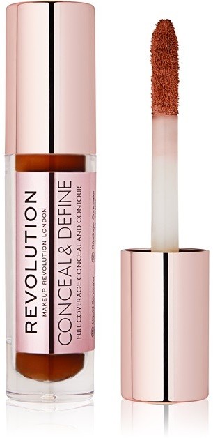 Makeup Revolution Conceal & Define folyékony korrektor árnyalat C16 3,4 ml