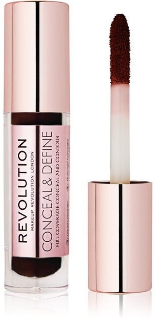 Makeup Revolution Conceal & Define folyékony korrektor árnyalat C18 3,4 ml