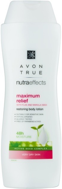 Avon True NutraEffects megújító testápoló krém  250 ml