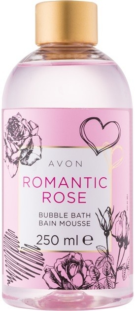 Avon Bubble Bath fürdőhab rózsa illattal  250 ml