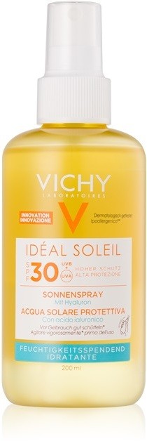 Vichy Idéal Soleil védő spray hialuronsavval SPF 30  200 ml