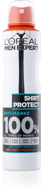 L’Oréal Paris Men Expert Shirt Protect izzadásgátló spray  250 ml