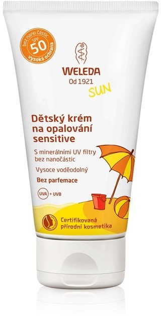 Weleda Sun napozókérm gyerekeknek SPF 50  50 ml