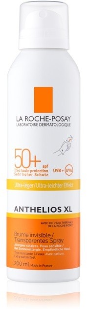 La Roche-Posay Anthelios XL átlátszó védő spray SPF 50+  200 ml