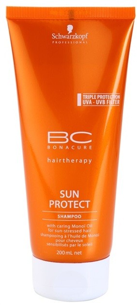 Schwarzkopf Professional BC Bonacure Sun Protect ápoló sampon nap által károsult haj  200 ml