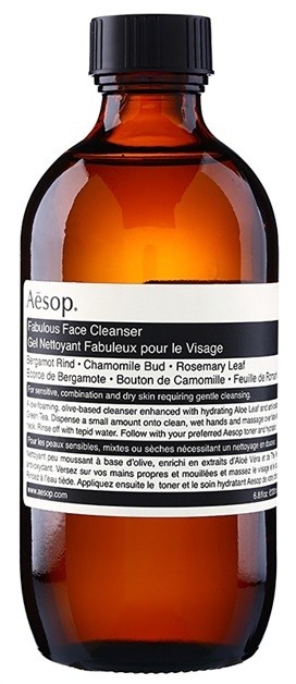 Aésop Skin Fabulous tisztító gél az érzékeny száraz bőrre  200 ml