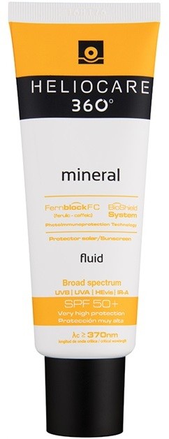 Heliocare 360° ásványi folyékony napozó krém SPF 50+  50 ml