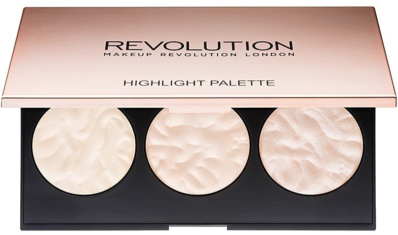 Makeup Revolution Rose Lights bőrvilágosító paletta  11,5 g