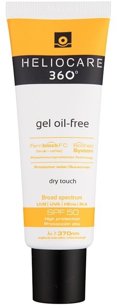 Heliocare 360° napozógél SPF 50  50 ml