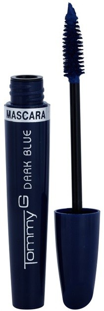 Tommy G Eye Make-Up Super Color dúsító szempillaspirál árnyalat Dark Blue 7 ml