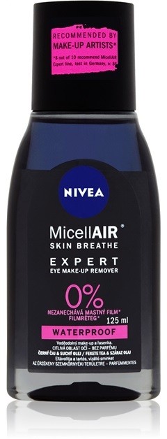 Nivea MicellAir Expert kétfázisú szemlemosó  125 ml