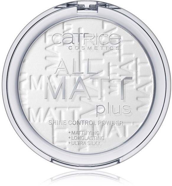 Catrice All Matt Plus mattító púder árnyalat 001 Universal 10 g