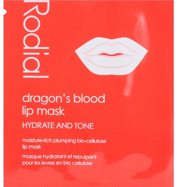 Rodial Dragon's Blood hidratáló maszk az ajkakra  8 db