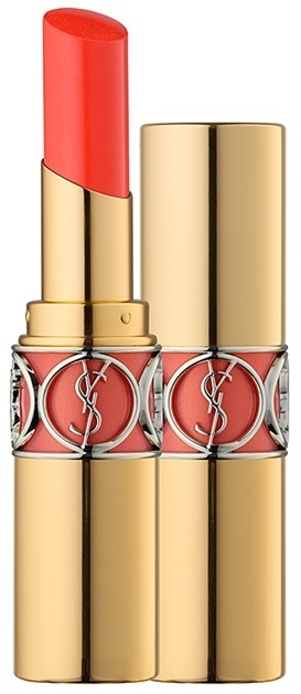 Yves Saint Laurent Rouge Volupté Shine Oil-In-Stick hidratáló rúzs árnyalat 14 Corail in Touch / Corail  Marrakesh 4 ml