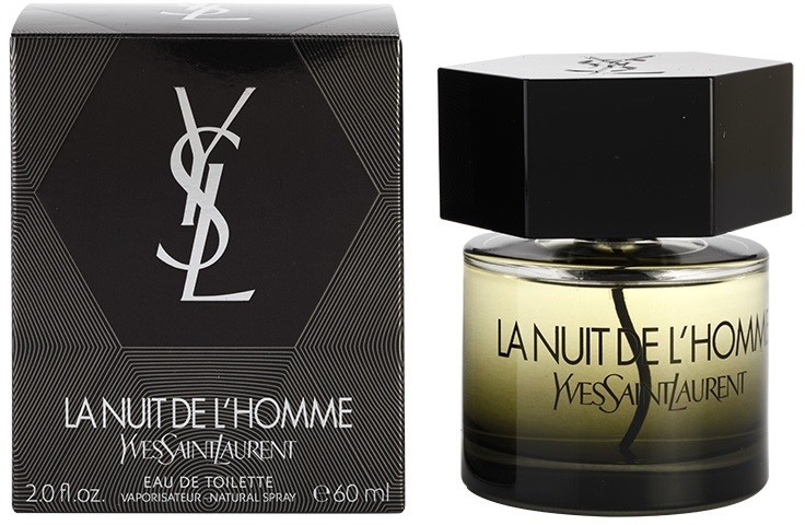 Yves Saint Laurent La Nuit de L'Homme eau de toilette férfiaknak 60 ml