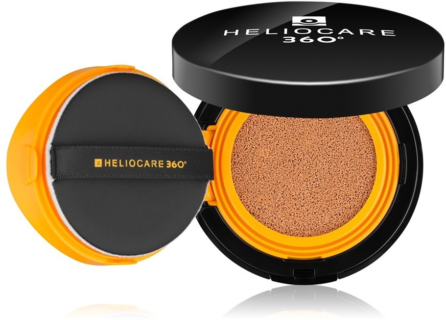 Heliocare 360° könnyű szivacsos védő make-up SPF 50+ árnyalat Bronze 15 g