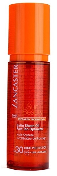 Lancaster Sun Beauty száraz napozó olaj spray formában SPF 30  150 ml