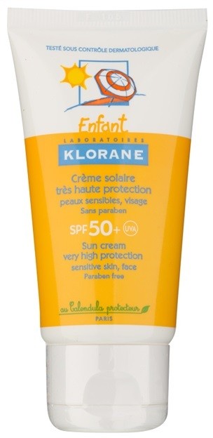 Klorane Kids  napozókrém gyermekeknek SPF 50+  50 ml