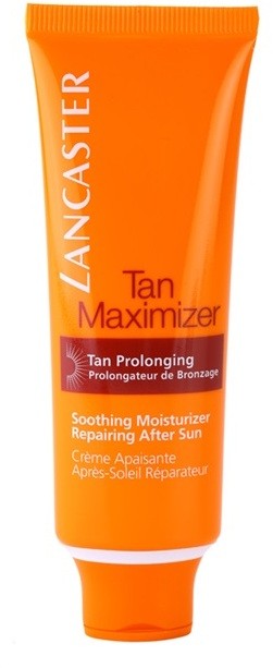 Lancaster Tan Maximizer nyugtató hidratáló krém a napbarnítottság meghosszabbítására az arcra  50 ml