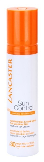 Lancaster Sun Control napozó arckrém ránctalanító hatással SPF 30  50 ml