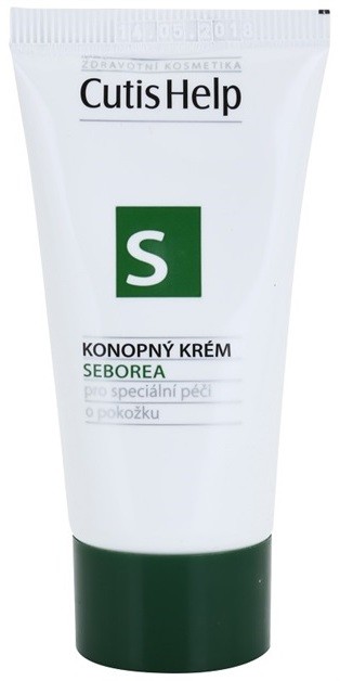 CutisHelp Health Care S - Seborrhea krém dermatitisz ellen kenderből a faggyútermelés szabályozására  30 ml